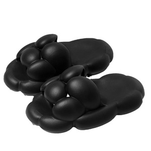 Women's Pig Petal <b>Slippers</b> Thick Soled Non Slip Open Toe <b>Summer</b> Home Outdoor Wear White Pink Black Color Available - Product Image 5