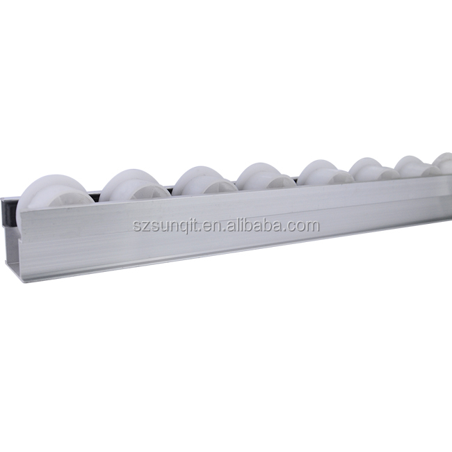 Пластиковые роликовые скользящие рельсовые конвейерные рельсы