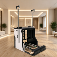 Chaise Wunda multifonctionnelle réglable avec logo personnalisé pour la pratique du Pilates, du yoga, de la musculation et de la remise en forme, garantie de 5 ans