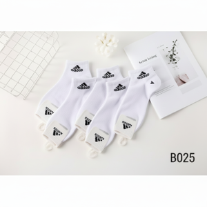 Calcetines cortos deportivos de 5 dedos para mujer, 100% algodón, absorbente de sudor, logotipo personalizable, impresión Digital, técnicas de sublimación - Product Image 1