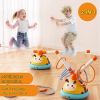 Jouet d'exercice pour abeilles 2-en-1 de haute qualité avec télécommande, jeux de bagues, jouet éducatif en plastique pour enfants, utilisation intérieure/extérieure