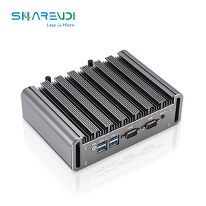 Ngân sách thân thiện với không quạt Mini PC Intel Core i3 2X Lan Ba hiển thị thiết kế cho công nghiệp sử dụng Win/<span class=keywords><strong>Linux</strong></span> tương thích AU CN EU - Product Image 2