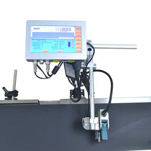 Qr Code 2d Vervaldatum Barcode Multi-Languages Inkjet Coder Thermische Tij Datum Codering Machine