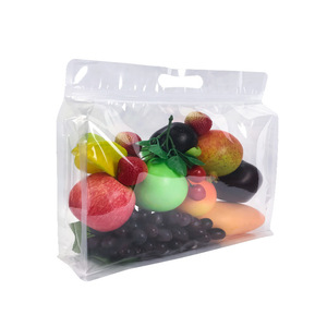 Bolsa con Cierre de PET de Grado Alimenticio, Transparente, con Base, para Almacenamiento de Chicles, Bocadillos, Nueces y Dulces - Product Image 3