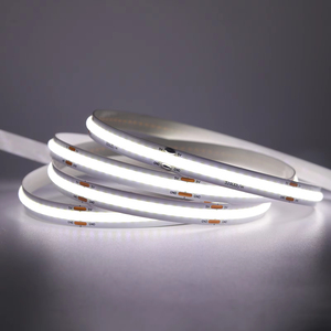 גמיש <span class=keywords><strong>12v</strong></span> cob הוביל רצועת 320 אור/m צפיפות גבוהה ip20 rgb לבן חם לקישוט הבית וגן חוט אור 10m מחרוזת אור - Product Image 1