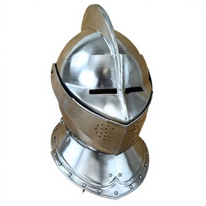 Ysansca — casque de chevalier médiéval, polissage à bras fermé, en acier et argent, de calibre 16 TC136 - Product Image 1