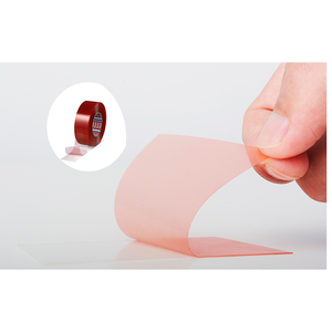 Cinta de enmascarar de doble cara 4965 con adhesivo acrílico resistente al calor, material de poliéster transparente - Product Image 5