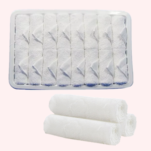 Asciugamani Monouso in Cotone <span class=keywords><strong>per</strong></span> Uso Domestico 15g 16 Pezzi <span class=keywords><strong>per</strong></span> Vassoio - Product Image 1