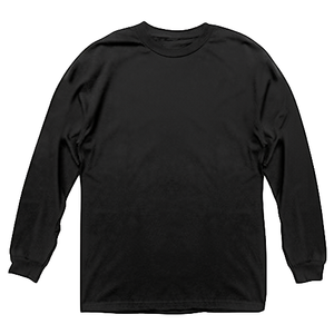 เสื้อยืดคอกลมแขนยาวผู้ชายไซส์ US พิมพ์โลโก้ตามสั่ง ผ้าฝ้าย 100% น้ำหนัก 180 กรัม ทรงปกติ ไซส์ใหญ่พิเศษ สวมใส่สบาย - Product Image 1