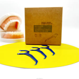 Hilo <span class=keywords><strong>dental</strong></span> portátil personalizado para adultos, palillo de dientes, material de bambú y nailon biodegradable con sabor a menta para el cuidado bucal y la limpieza - Product Image 5