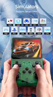Console de jeu portable R36S, écran IPS de 3,5 pouces, 64 Go, plus de 15 000 jeux, longue durée de vie de la batterie, console de jeu vidéo portable rétro classique