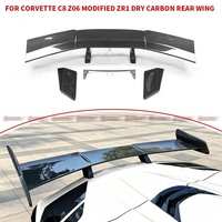 Nouveauté : Aileron arrière de course en fibre de carbone sèche, style ZR1, pour Chevrolet Corvette C8 Z06.
