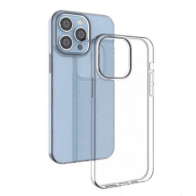 Compatible With iPhone 15 Pro Case Anti Yellow Tpu Mobile Phone Case Shockproof for iPhone 15 Plus