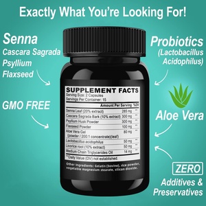 Suplemento Premium para la Desintoxicación del Colon, 30 Cápsulas para el Acumulo de Gas en el Estómago, Apoyo para la Salud Intestinal, Cápsulas para la Desintoxicación del Colon - Product Image 2