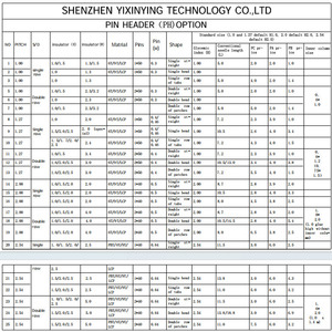 Yxy Berg Stick Tùy Chỉnh 2.54Mm Hàng Tăng Gấp Đôi Đồng Thau Mạ Màu Đen Nhà Ở Right Angle Dip Cách Pin Tiêu Đề Lửng Kết Nối Pcb - Product Image 3