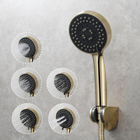 Pommeau de douche à main 6 jets haute pression, pommeau de douche massant, économiseur d'eau, accessoire de salle de bain 1.8/2.0/2.5 GPM