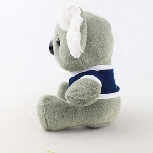 Đồ Chơi Nhồi Bông Làm Theo Yêu Cầu Của Nhà Máy Vải Lông Gấu Túi Dễ Thương Giáng Sinh Có <span class=keywords><strong>Logo</strong></span> - Product Image 4