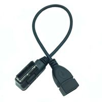 Câble AMI 3.5 vers USB A femelle pour système Audi VW MMI, adaptateur de clé USB