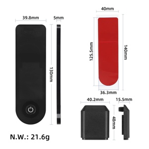 Panel de Botones Originales Negros para el Control de Volumen y Encendido/Apagado para Mi 5 / 5 Pro / 5 Max, Repuestos con Adhesivo - Product Image 2