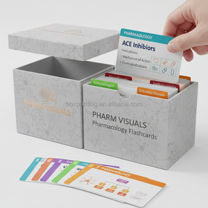 Impression personnalisée de 600 cartes mémoire sur la médecine, cartes mémoire avec <span class=keywords><strong>mots</strong></span> en italique, apprentissage des infirmières, cartes mémoire éducatives - Product Image 5