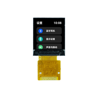Module LCD TFT IPS JDW 128x128 avec circuit intégré de pilote ST7735, interface SPI 4/3 fils, type SWI 12 broches, soudure 1,46 mm, écran 0,85 pouce