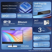 Ordinateur tout-en-un HP ZHAN 99 avec grand écran de 23,8 pouces, processeur Core i5/i7 de 14e génération, RAM DDR5, SSD M.2, idéal pour le bureau et la maison