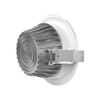 Plafonnier LED encastré intelligent avec application, variateur d'intensité, minuterie, rappel de panne, puce importée directement d'usine, lampe industrielle pour écoles