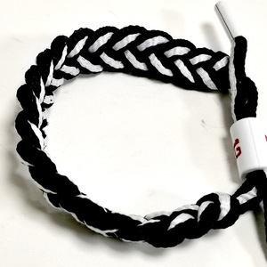 Harden Nets Team Bracelet Black And White <b>Braided</b> Couple Style Jewelry <b>Accessory</b> - Product Image 4