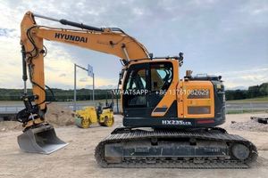 Excavatrice Hyundai coréenne d'occasion 235, excavatrice Hyundai Hx235 d'occasion, excavatrice sur chenilles Hyundai 235 d'occasion - Product Image 2