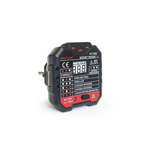 Testeur de prise numérique pour la mesure de la tension et de l'ampérage - Product Image 2
