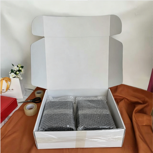 Wholesale Customized Logo White Shipping Boxes Clothing Packaging Mailer Cardboard Box Cosmetics Business Mailing Paper Boxes - Product Image 2