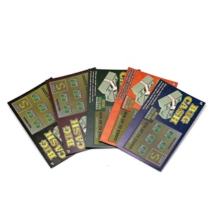 In ấn vé số tùy chỉnh, vé cào, vé trúng thưởng, thẻ cào, thẻ xổ số cào - Product Image 3