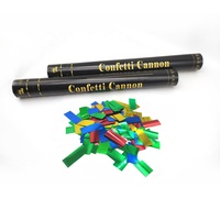 Canon de confeti Biodegradable para fiesta, retardante de fuego, respetuoso con el medio ambiente, personalizado para todos los suministros de Festival, gran oferta