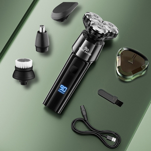 Hot Rotary Men's Triple Blade Shaver Waterproof and Rechargeable With <b>USB</b> Charging for Face Body Bikini Areas Shaver - Product Image 6