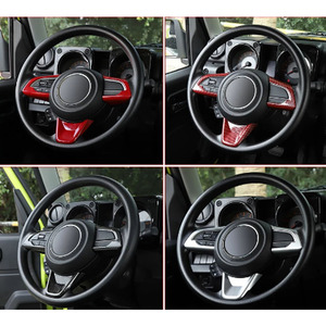 Cubierta Decorativa para <span class=keywords><strong>Volante</strong></span> de Coche, Adhesivos para <span class=keywords><strong>Suzuki</strong></span> <span class=keywords><strong>Jimny</strong></span> 2019+ - Product Image 6