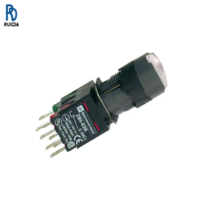 Controlador PLC, Sensor de Iluminación, Botón de 16 mm, Recorte Blanco, Montaje Empotrado, Plástico IP65, Serie Harmony, Nuevo y Original XB6AF1B5B - Product Image 1