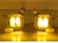 Projecteurs LED antibrouillard pour Jetour Traveler Shanhai T2 Freelander, jaune doré, modification des feux avant, Faros Antiniebla