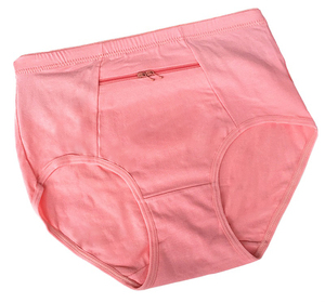 Venta al por mayor de algodón de alta calidad <span class=keywords><strong>con</strong></span> <span class=keywords><strong>bolsillo</strong></span> <span class=keywords><strong>con</strong></span> cremallera <span class=keywords><strong>Calzoncillos</strong></span> de mujer sin mangas en blanco - Product Image 3