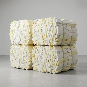Déchets de mousse PU <span class=keywords><strong>recycl</strong></span>ée en balles de Chine pour la production de mousse rebondie - Product Image 1