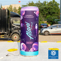 Bouteille de Boisson Gonflable Colorée Personnalisée, Bouteille Géante et Canette Géante Gonflable pour Publicité et Promotion
