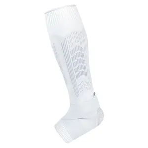 Men Logo Custom Nylon Running Compression Knitting Low Leg Calf Ankle Protection Sleeves