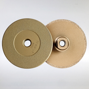 Meule diamantée brasée en marbre meule diamantée revêtue d'un seul côté pour granit industriel - Product Image 5