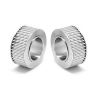 Poulie de distribution dentée personnalisée à vente chaude, poulie de distribution synchrone à dents de 8 mm