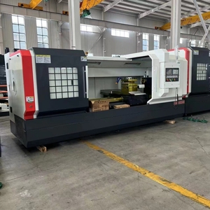 Precio de la máquina de torno de torneado de metal CNC económico de cama plana horizontal - Product Image 3