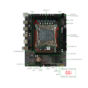 Nueva Placa Base de Escritorio X99 P32 Xeon LGA2011-3 H55 Micro-ATX, DDR3 de Doble Canal, Compatible con Xeon LGA2011-3 de 64GB - Product Image 2