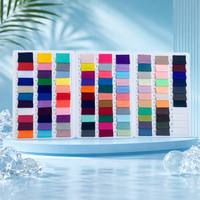Chaussettes écologiques respirantes teintes en fil, unies, poids moyen, pour filles et garçons, en tissu FDY Ice Silk élastique et rafraîchissant pour vêtements de sport