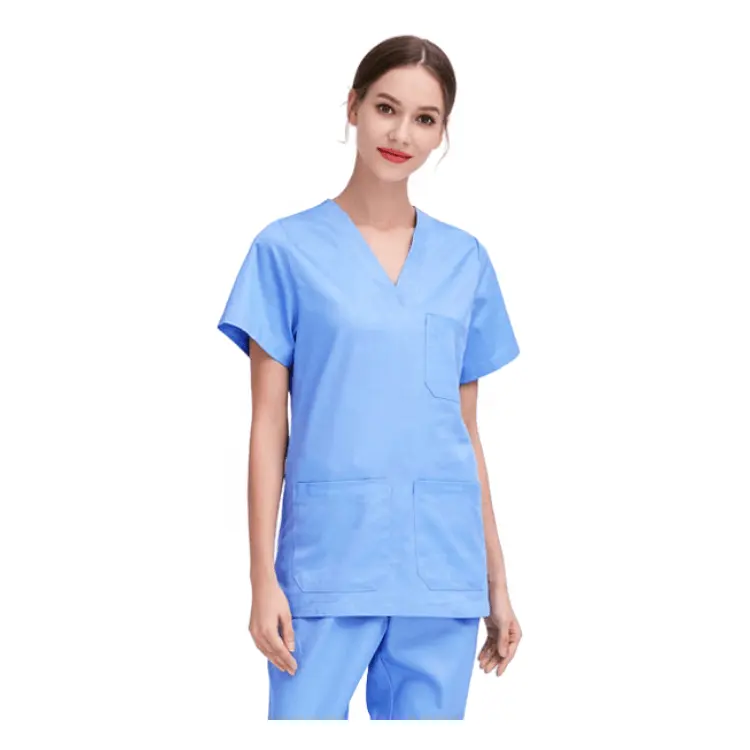Gommes en Spandex extensibles de haute qualité pour femmes et hommes, uniformes d'hôpital avec Spandex