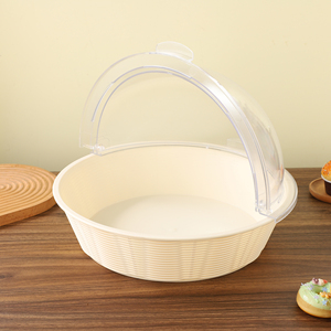 Estante para Pan Extraíble, Exhibidor Redondo y Rectangular para Galletas de Panadería, Herramienta de Exhibición de Alimentos para Cocina y Accesorios para Freidoras de Aire - Product Image 2