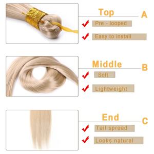Hermoso Paquete de Cabello Liso Sintético de 24 Pulgadas y 150g para Mujeres Afroamericanas, Textura Suave, Mechones de Cabello a Granel, Trama Única - Product Image 2