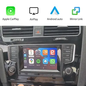 AZTON אנדרואיד אוטומטי Retrofit מתאם IOS14 CarPlay משודרג עבור פולקסווגן פאסאט B8 גולף 7 Tiguan Teramont Phideon 2012-2017